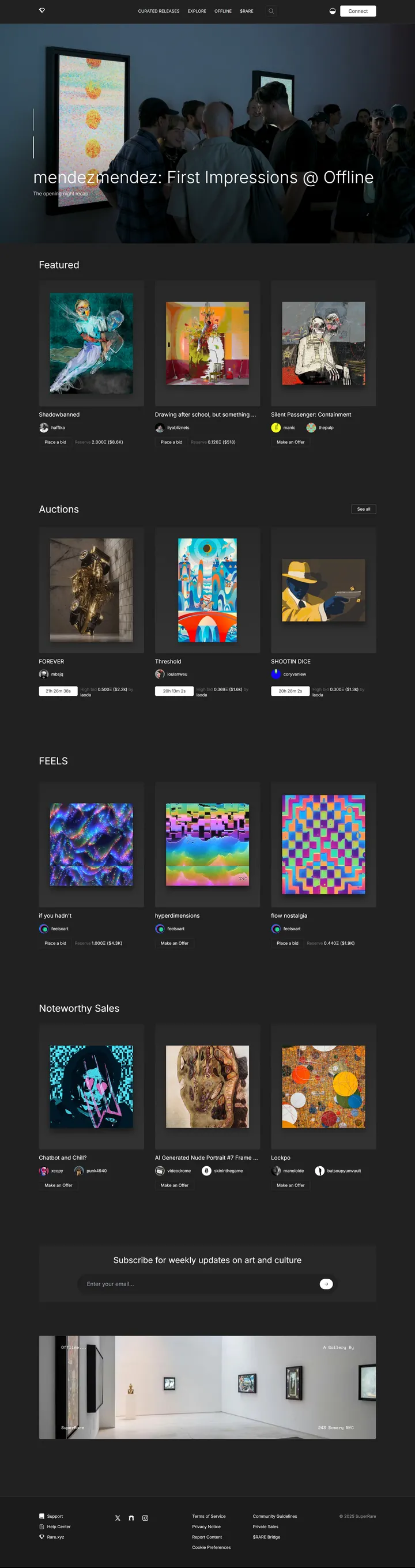 SuperRare Screenshot