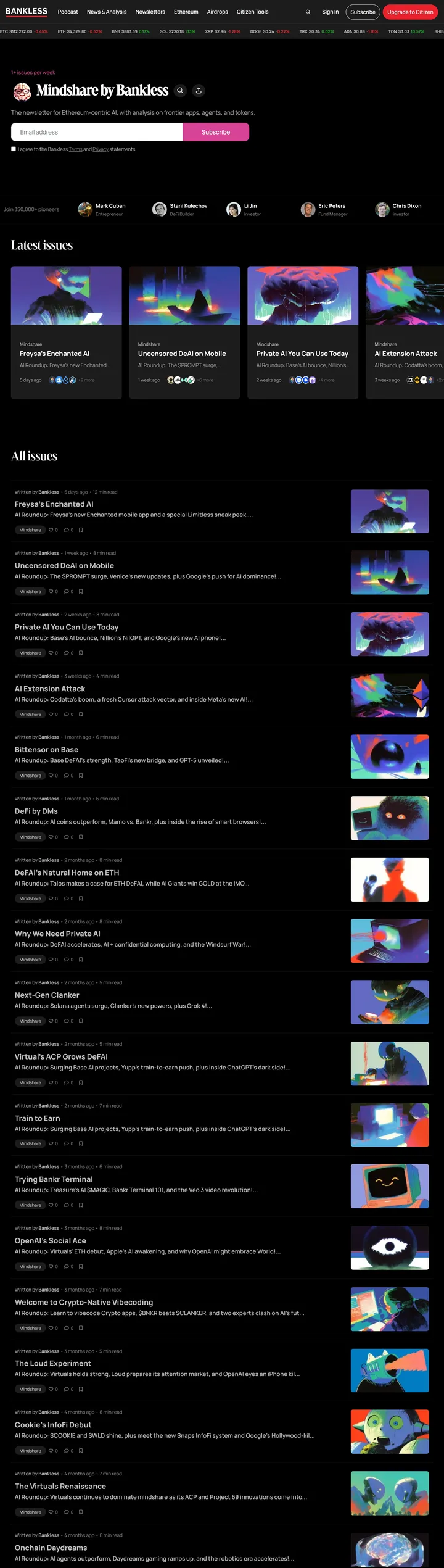 Mindshare Screenshot