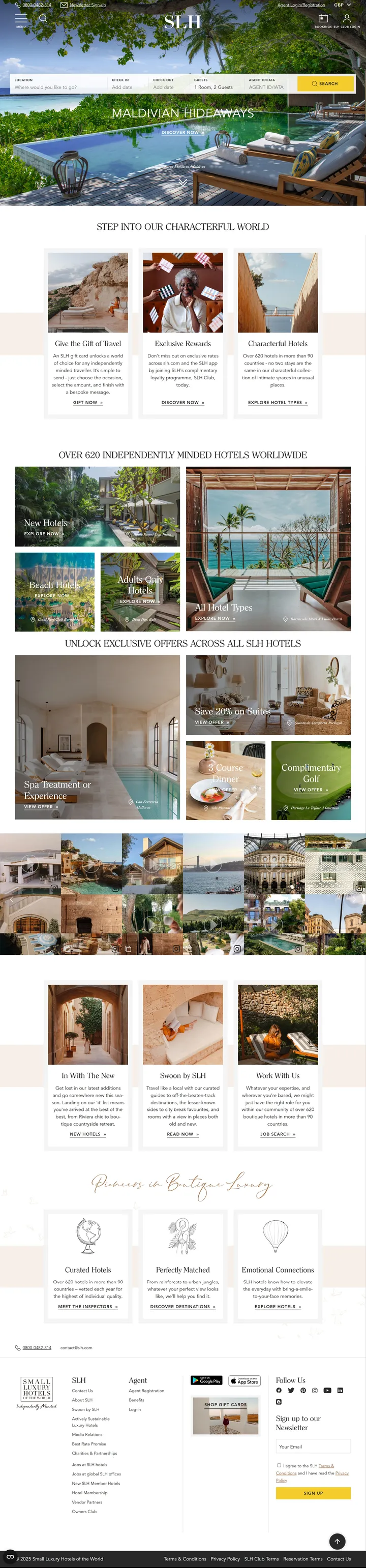 Small Luxury Hotels of the World Screenshot