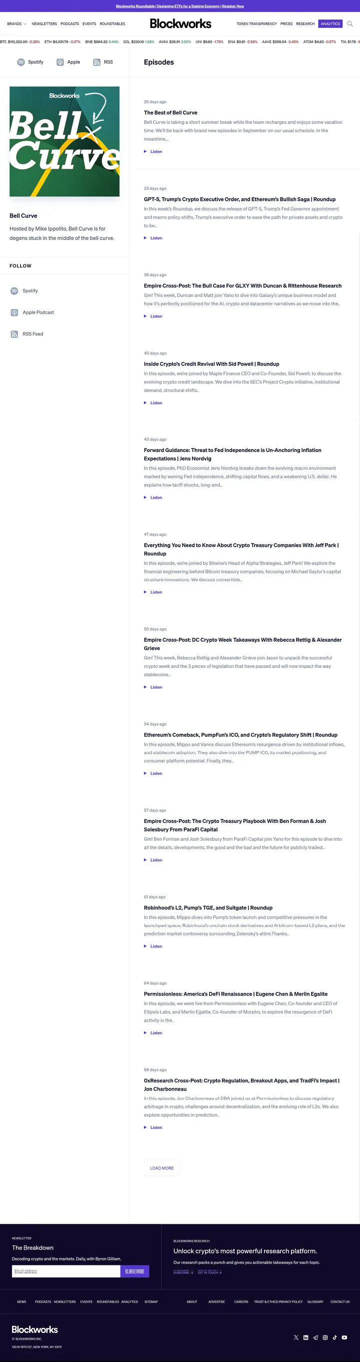 Bell Curve Screenshot