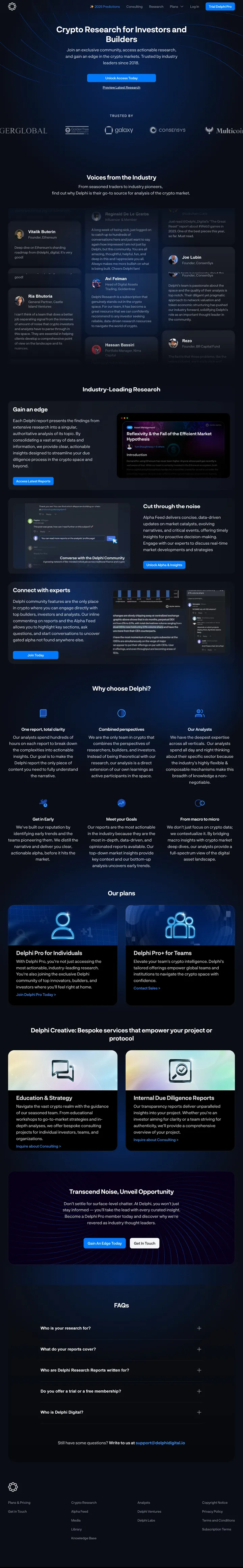 Delphi Digital Screenshot