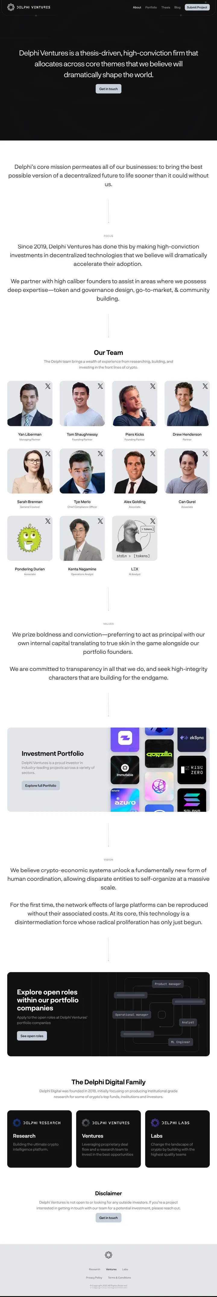 Delphi Ventures Screenshot