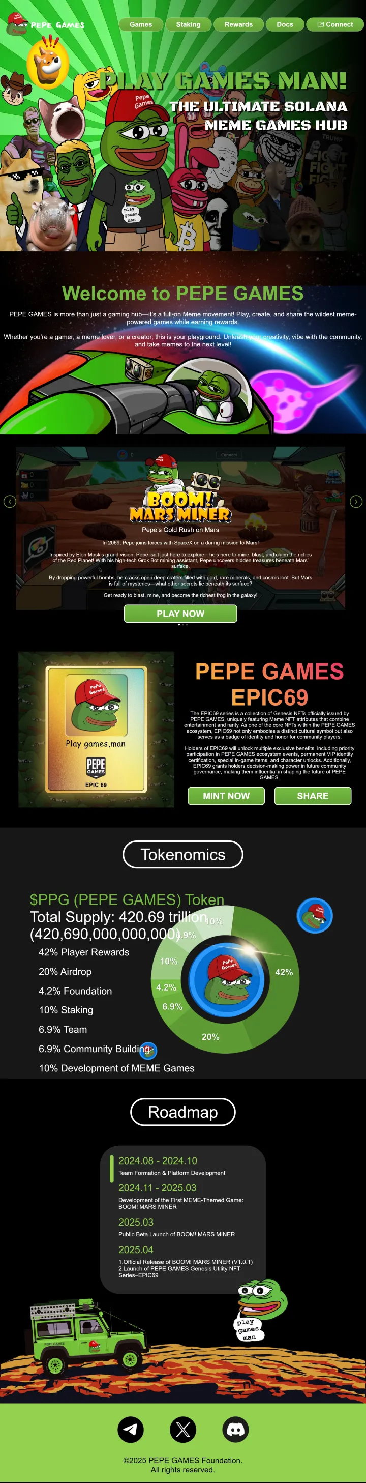 Pepe Games Screenshot