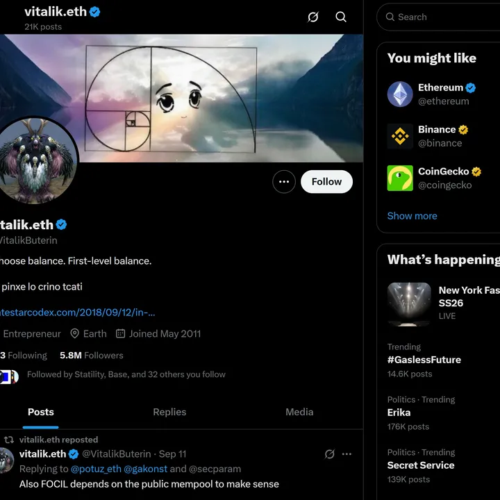Vitalik Buterin Screenshot