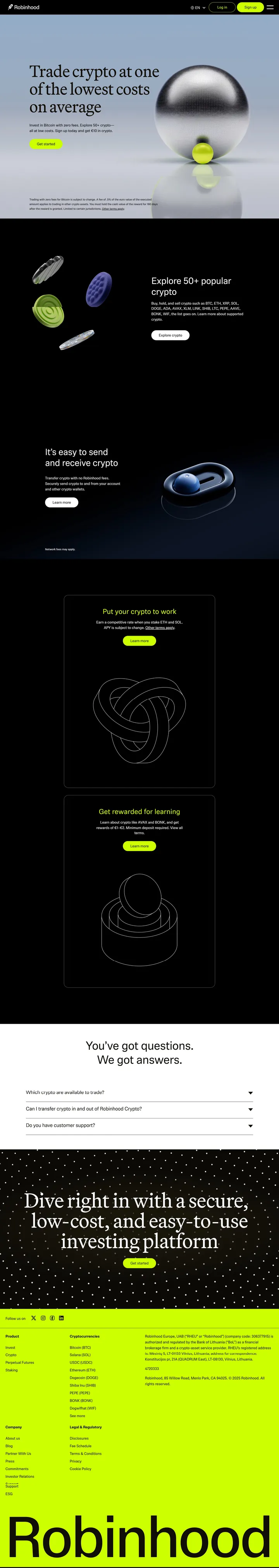 Robinhood Screenshot