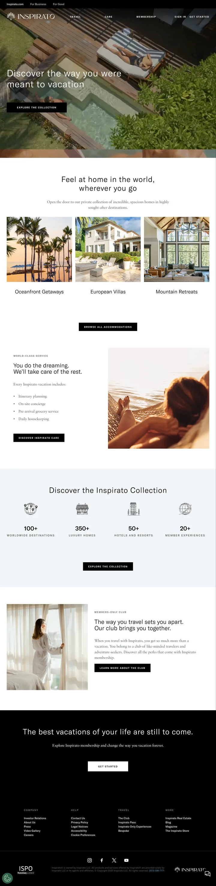 Inspirato Screenshot