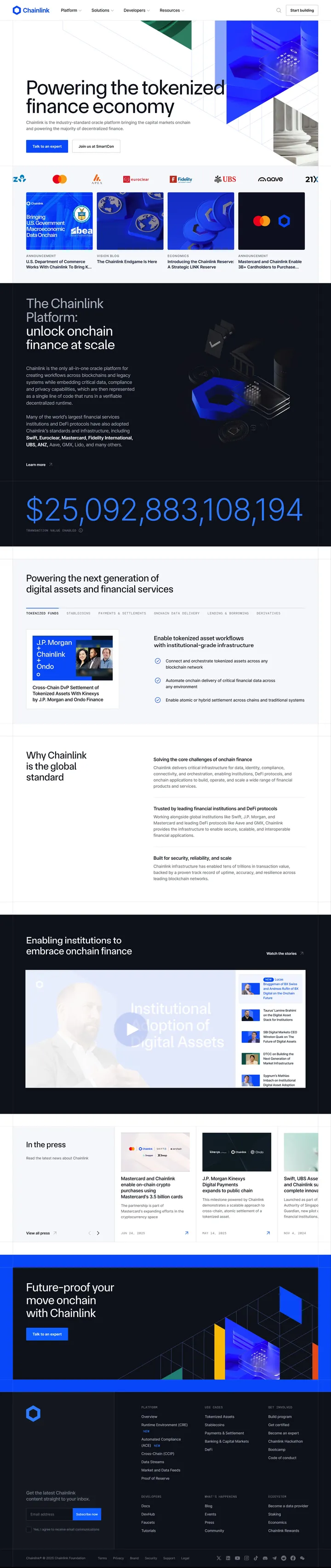 Chainlink Screenshot