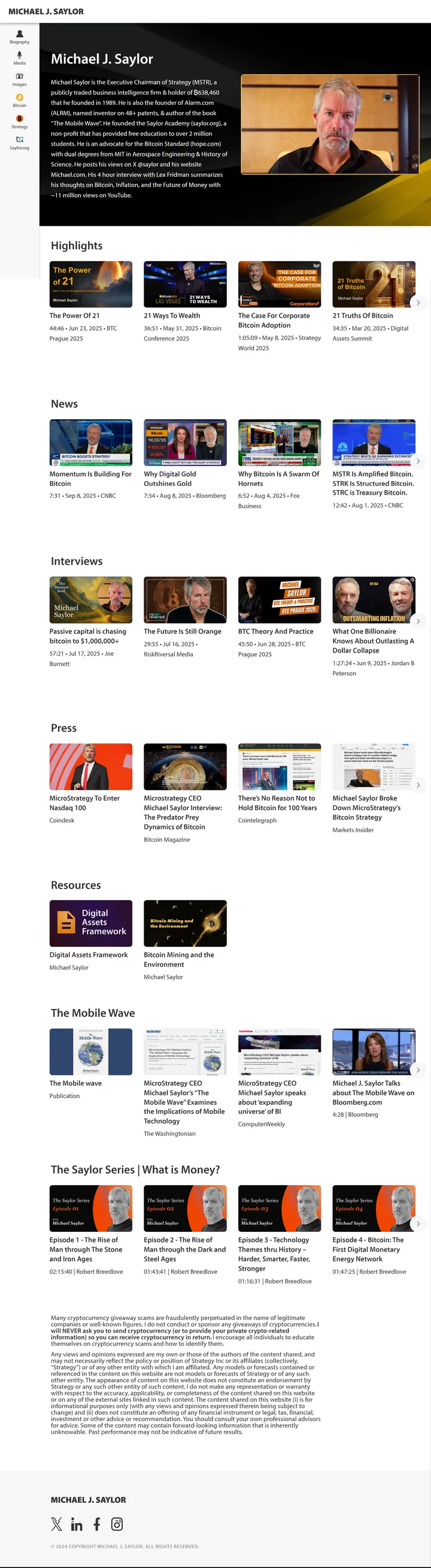 Michael Saylor Screenshot