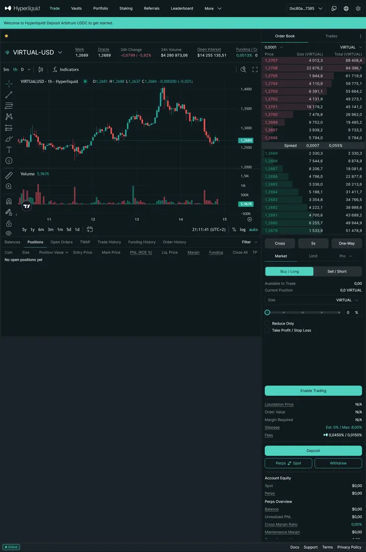 Hyperliquid Screenshot