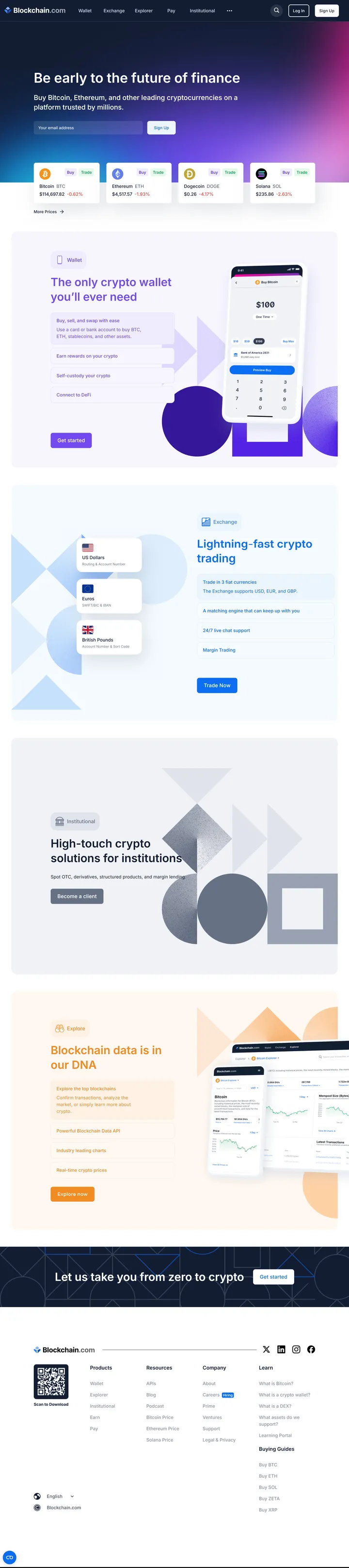 Blockchain.com Screenshot