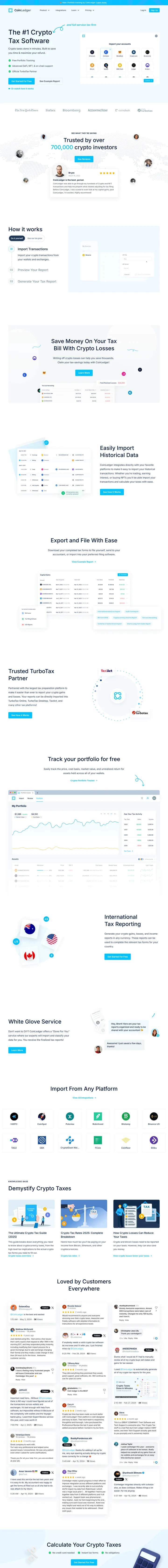 CoinLedger Screenshot
