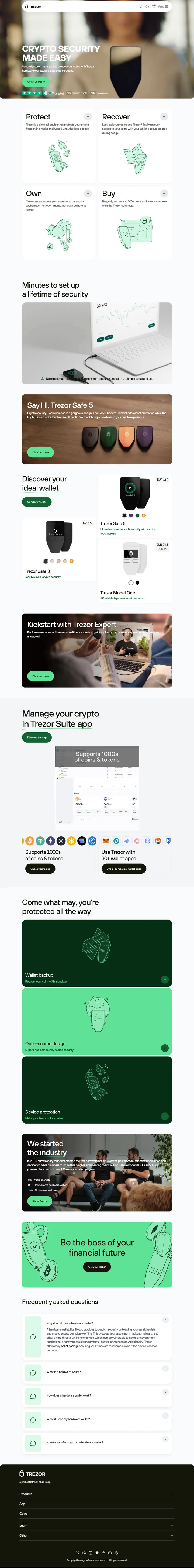 Trezor Screenshot